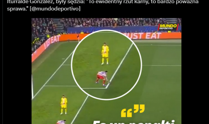 Tak sytuację z meczu Atletico - Barca SKOMENTOWAŁ Adam Lyczmański xD